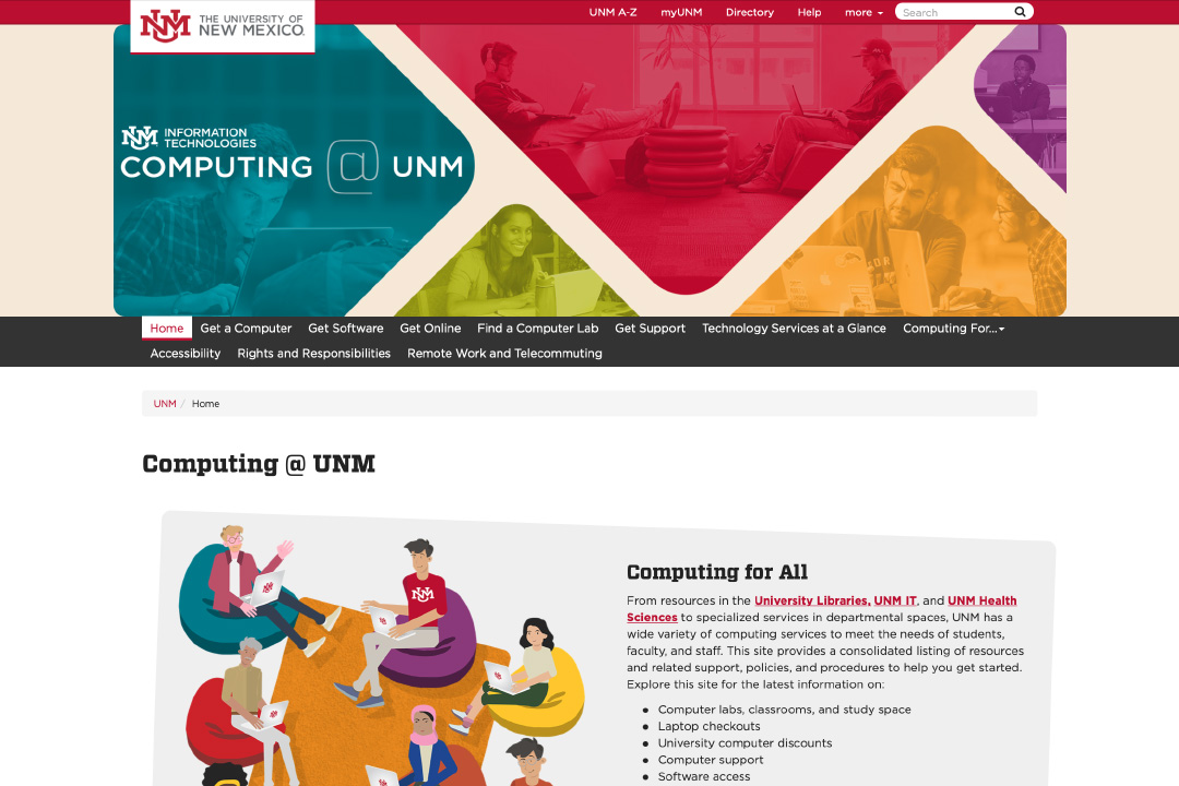 Computing at UNM